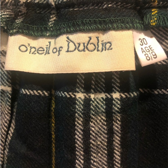 Rare O’Neil of Dublin plaid skirt - Picture 5 of 9